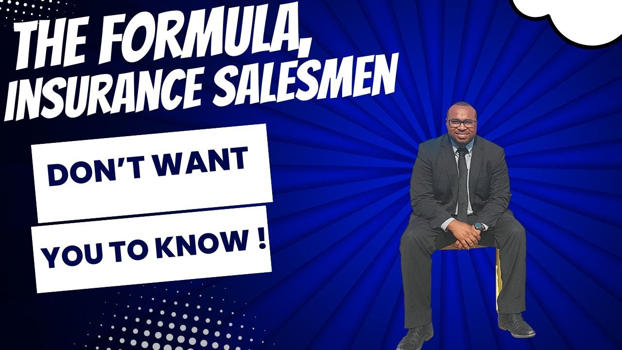 The Formula That Insurance Salesmen Hate for You to Know...