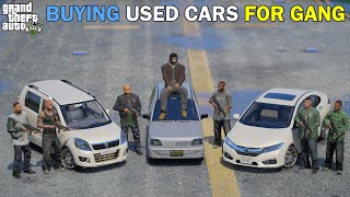 BUYING USED CARS FOR GANG | GTA V Gameplay EP#23