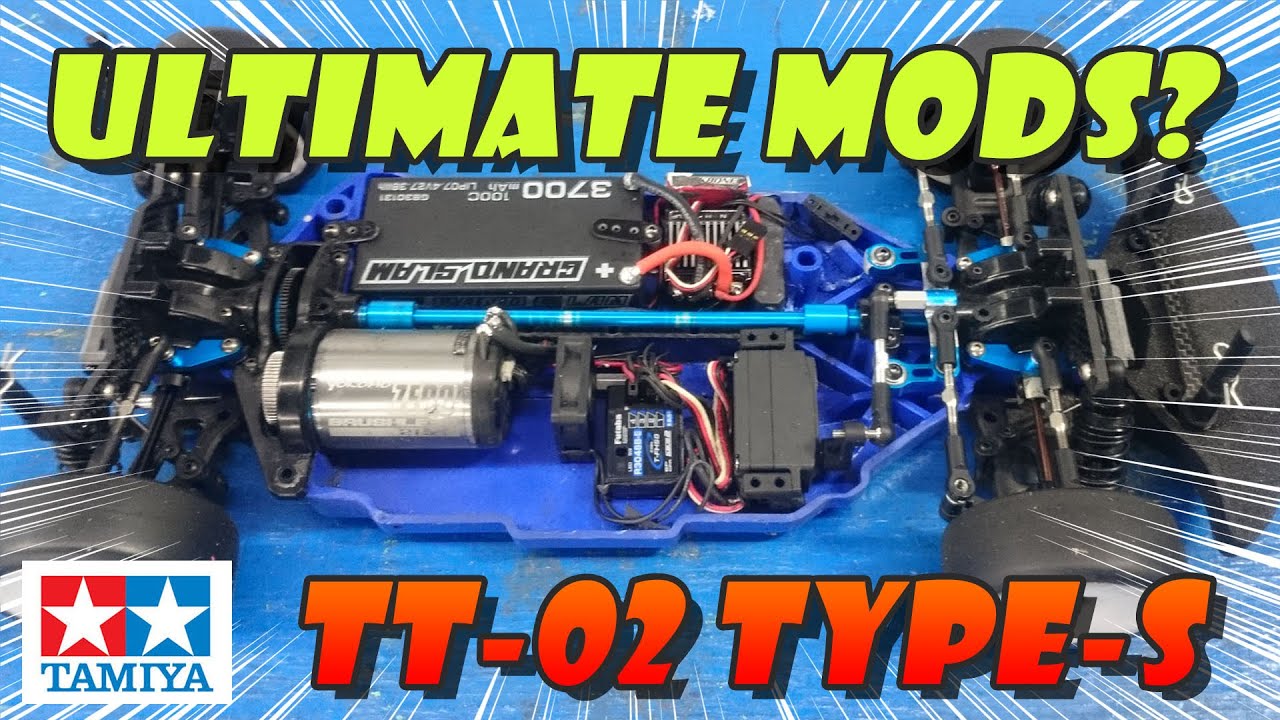 Ultimate mods!? TAMIYA TT-02 TYPE-S Chassis