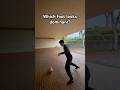 Which foot looks dominant? #shorts #footballtraining #football
