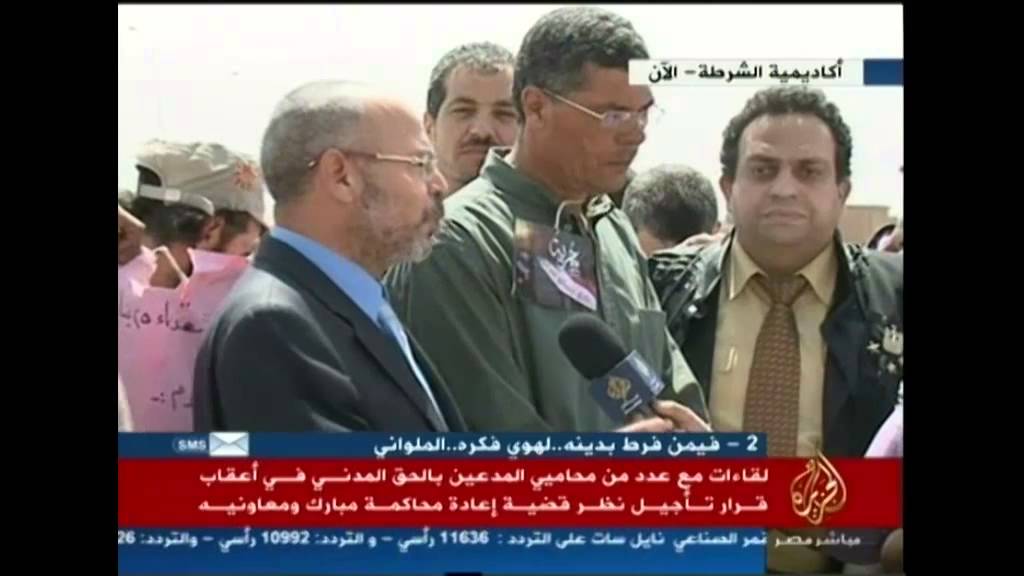 لقاءات مع عدد من محامي المدعين بالحق المدني فى أعادة محاكمة مبارك