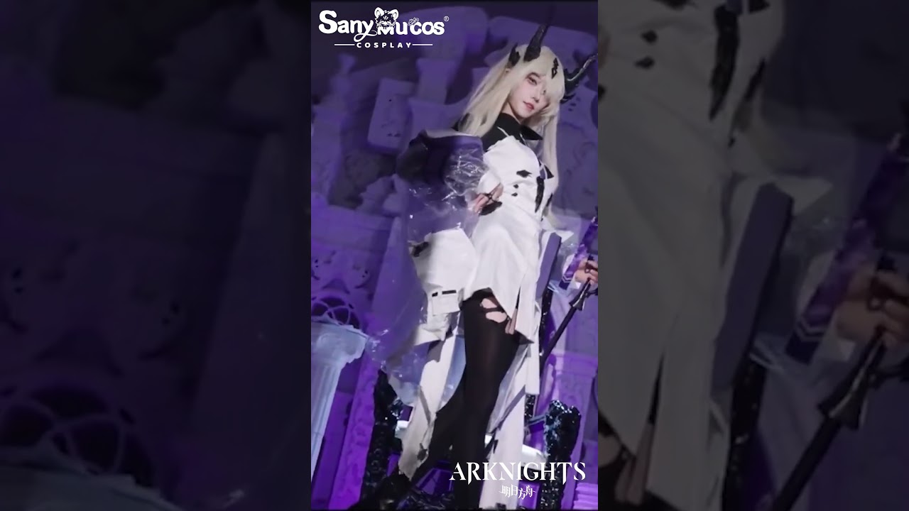 🔥💜How about "Necrass" as a codename, Doctor?💜🔥#necrass #arknights #eblana #arknightscosplay