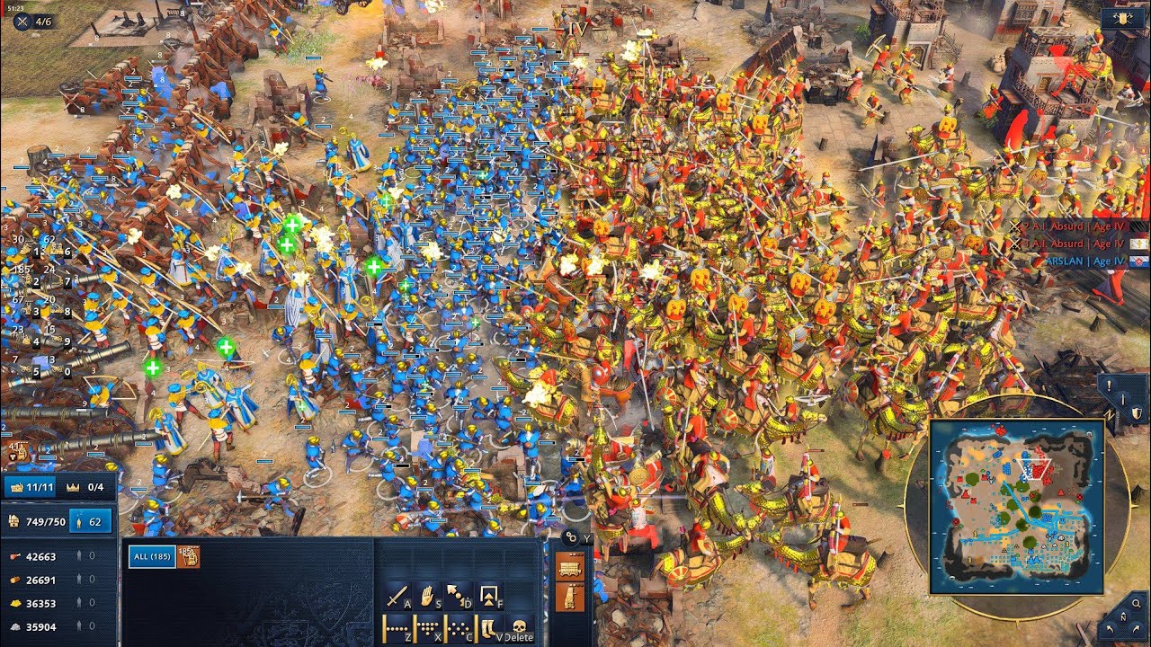 AEO 4 | Lancaster Earl Guard Collides with Abbasid Camel Vanguard & Jeanne D in Ruthless Battlefield