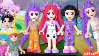 All my KPop Demon Hunters customs 🎤😈💥 LEGO minidoll repaint compilation