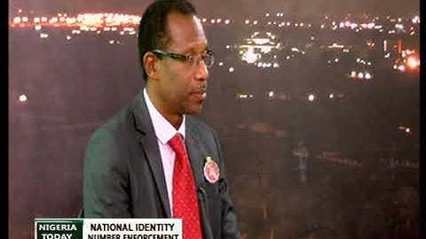 Nigeria Today 04/01/2019: National Identity Card Enforcement