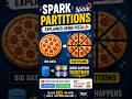Spark Partitions Explained Using Pizza 🍕 #shorts