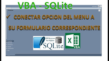 3️⃣1️⃣➖✅ CONNECT PRODUCTS FORM ▶️SQLITE - VBA (VISUAL BASIC FOR APPLICATIONS)🔶