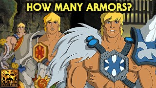 EVERY He-Man ARMOR From the Animated Series - How Many Armors did He-Man Wear?