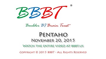 2015 Pentaho Trailer