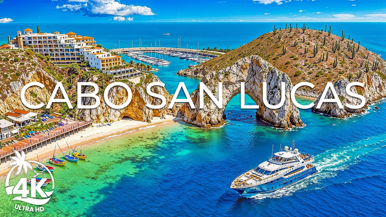 Cabo San Lucas 4K UHD – A Coastal Journey Through Golden Sands, Sapphire Waters & Ocean Horizons