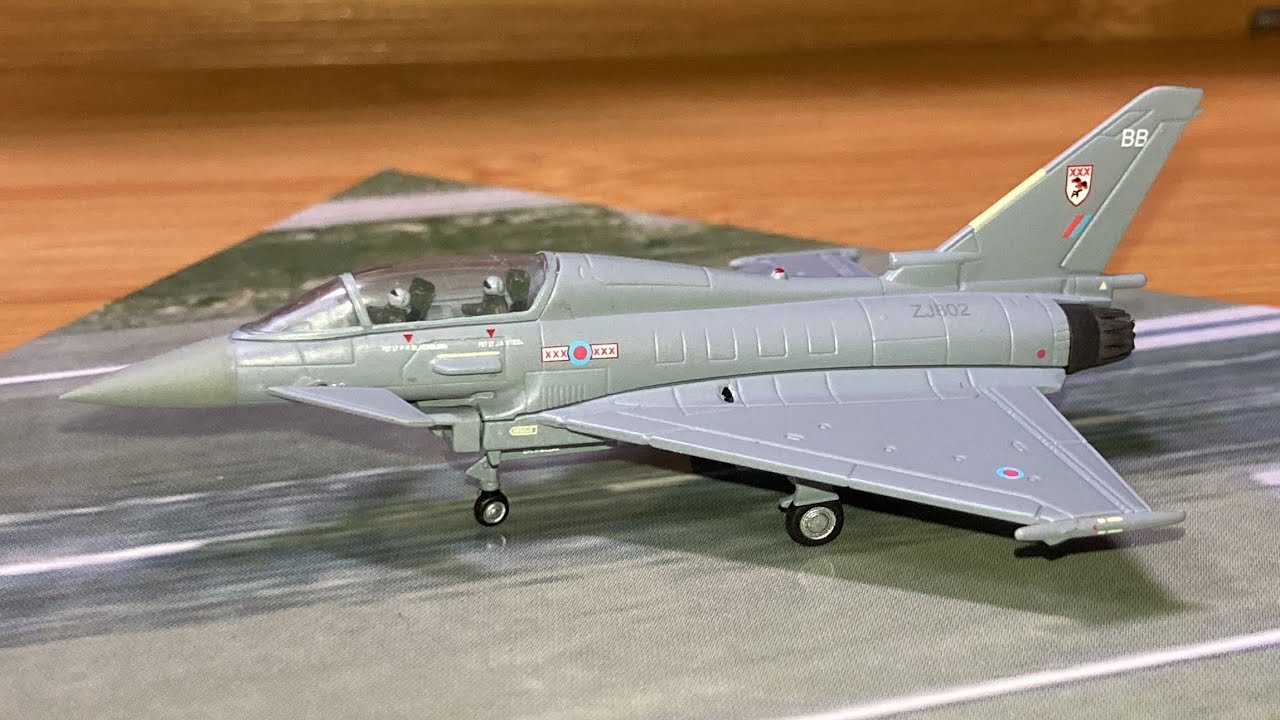 Unboxing】 Herpa Wings Eurofighter EF-2000 Typhoon T.Mk 1RAF