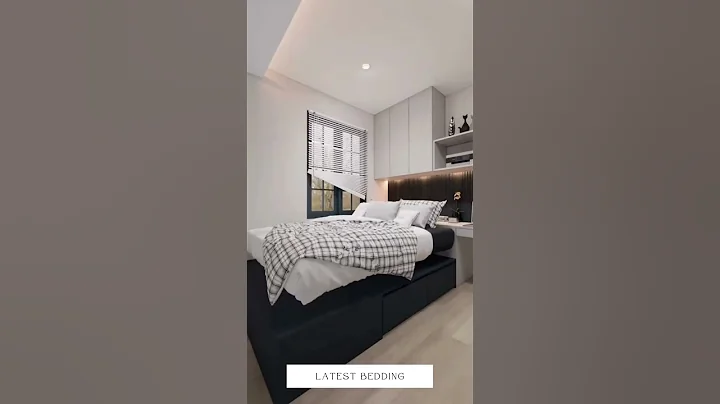 3x3 Bedroom Design Ideas | Small Modern Bedroom with Storage, LED & Wall Panels | Compact Room USA