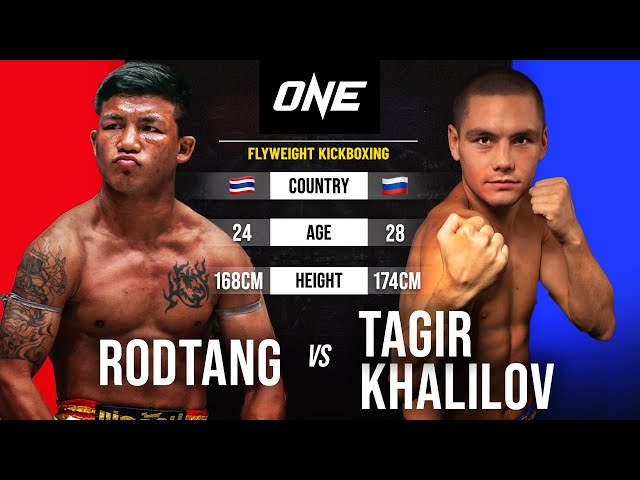 Rodtang vs. Tagir Khalilov | Full Fight With NO CROWD & COMMENTARY class=