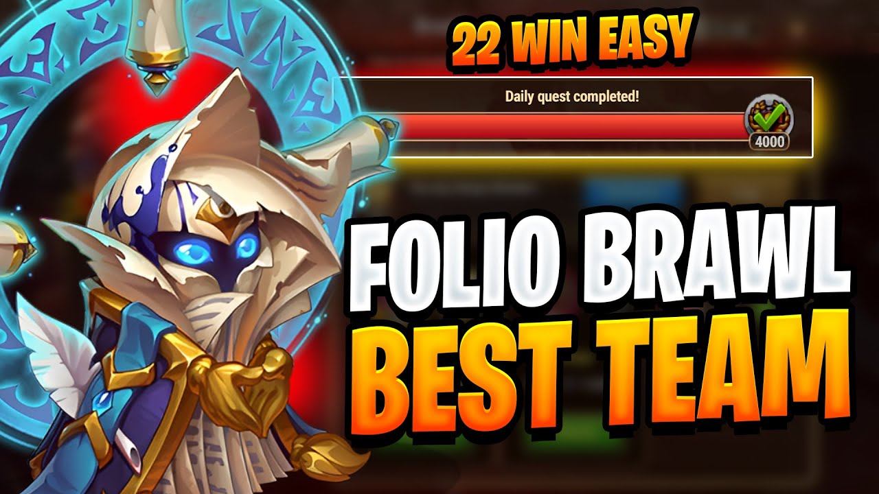 Folio's Brawl Best team to get 22 wins | Hero Wars - YouTube