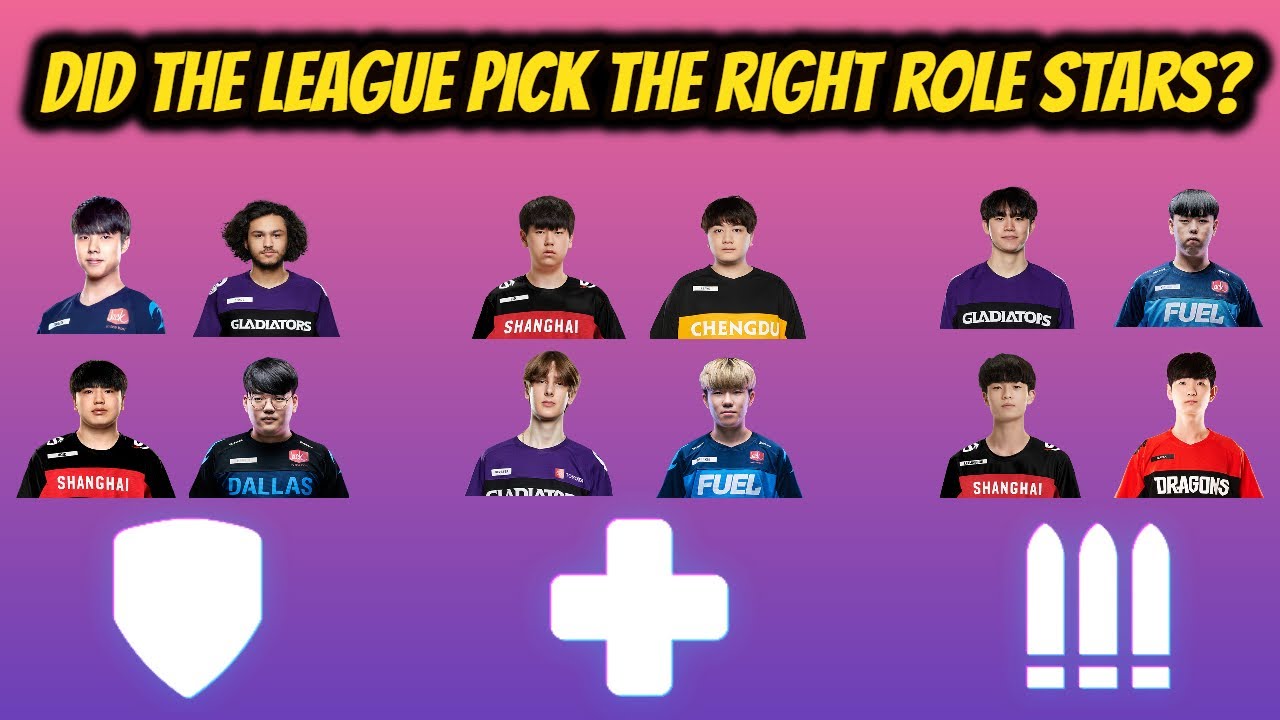 Did the Overwatch League Pick the Right Role Stars? YouTube