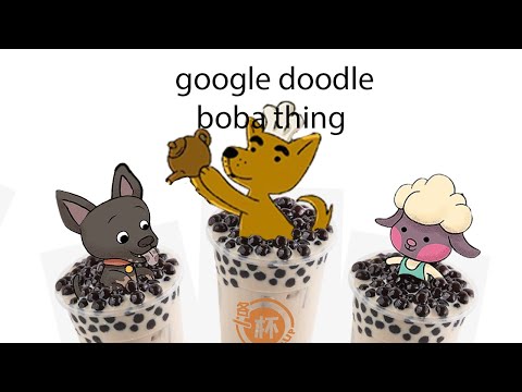 The Simple Delights of 'Celebrating Bubble Tea' - A Google Doodle