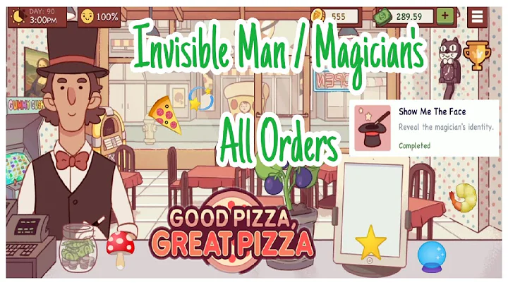 Invisible Man / Magician's All Orders - Good Pizza Great Pizza