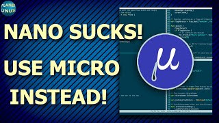 The BEST Text Editor on Linux?  Micro Text Editor