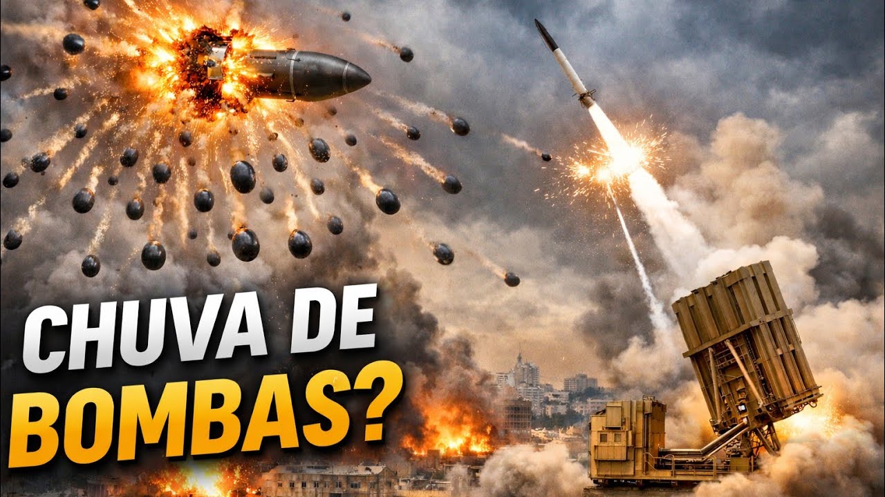 O MÍSSIL DO IRÃ QUE SE MULTIPLICA NO CÉU!