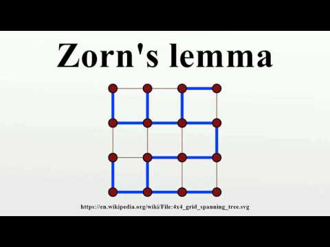 Zorn's lemma
