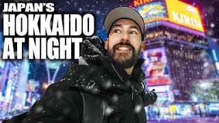 Exploring Sapporo at Night | Hokkaido Japan
