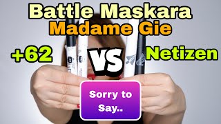 BATTLE MASKARA MADAME GIE NETIZEN VS +62 | BATTLE MASCARA MURAH MERIAH 30 RIBUAN