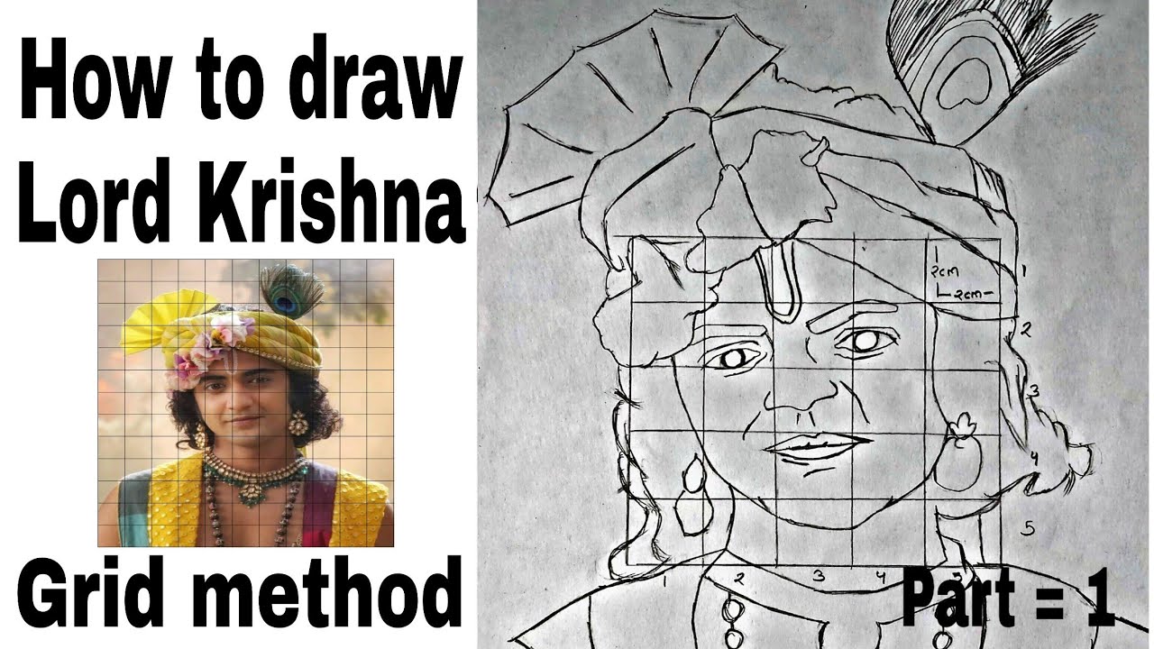 Lord Sri Krishna Greeting Card by Indu Raghavan