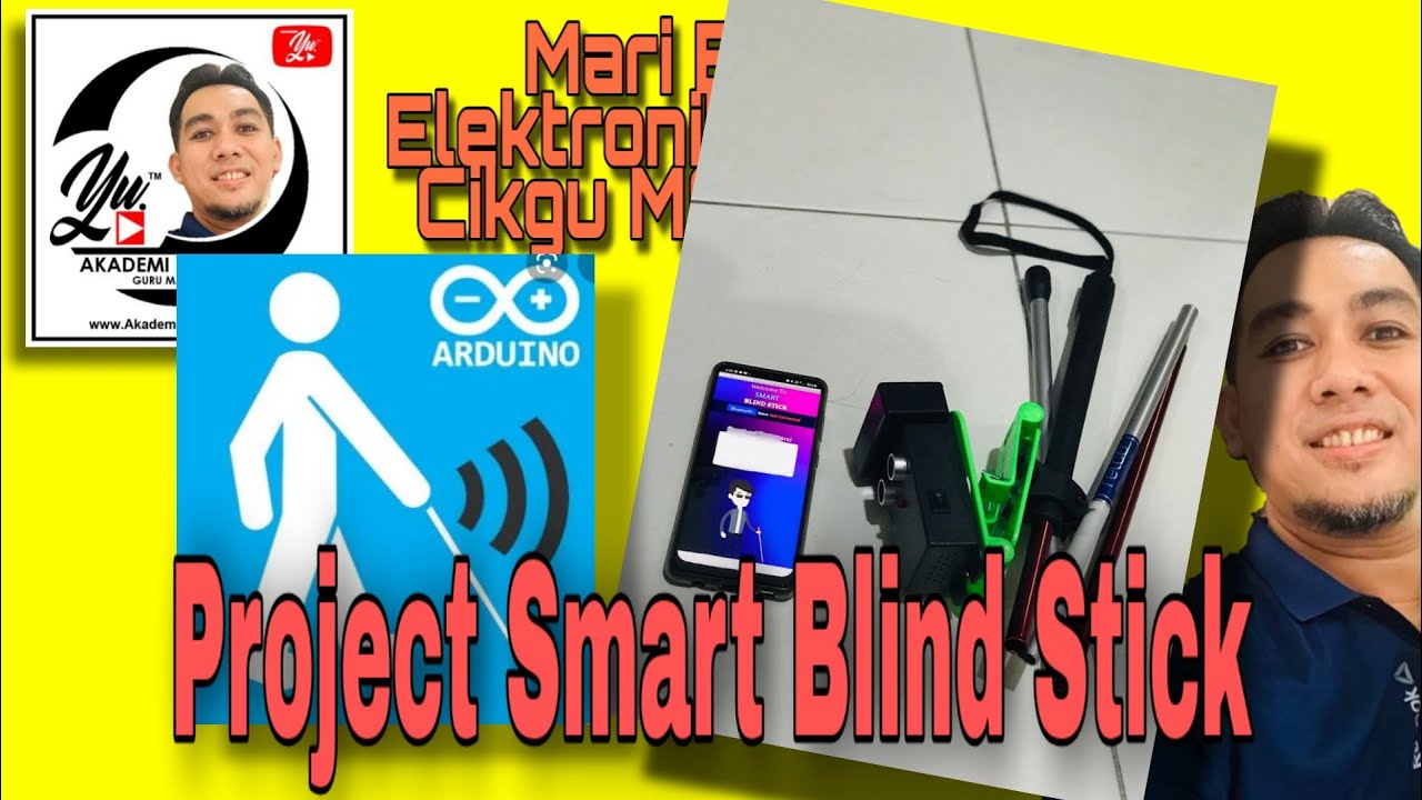 Project Smart Blind Stick IoT - YouTube