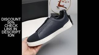 2025 Autumn/Winter New Genuine Leather Low-Top Slip-On Casual Sports Sneakers with Flat Platform and