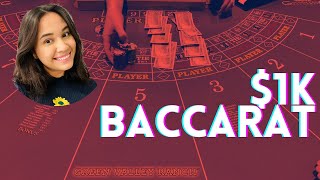 ❤ $1K NO COMMISSION BACCARAT WITH LOTS OF SIDE BETS AT GREEN VALLEY RANCH CASINO!