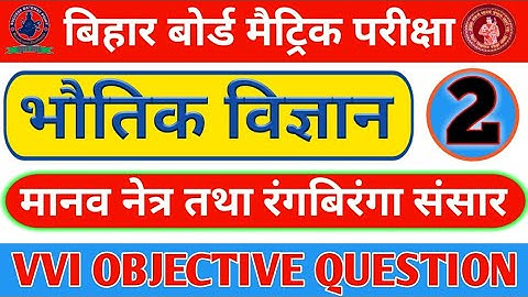 मानव नेत्र | Manaw netr Objective question | Human eye Objective question | Success Gateway Point