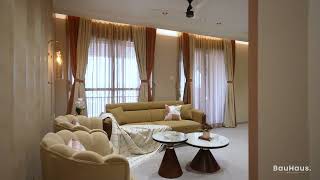 3bhk Full home Interior design in Kingsbury, Pride World City, Pune. #interiordesign#homedecor#PUNE