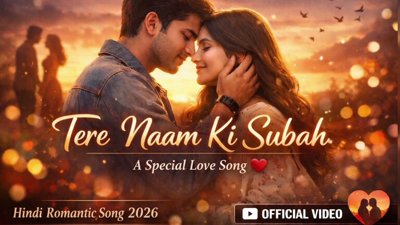 Tere Naam Ki Subah | Heart Touching Love Story Song 2026❤️| Original Hindi Romantic Song #love #song