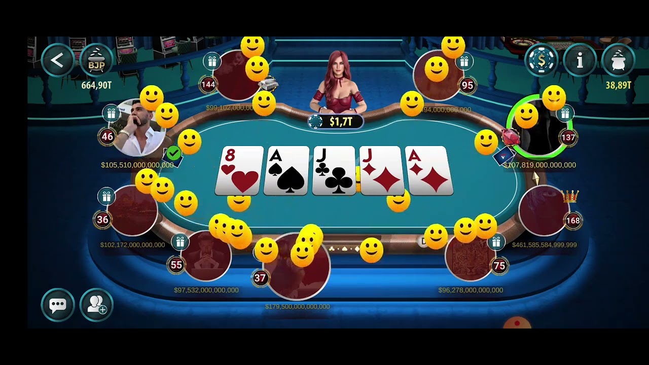 Velo Poker 100T Table Come Play And Enjoy it ! YouTube