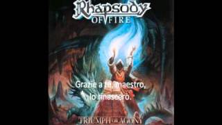 Rhapsody of Fire - Son of Pain  Italian Version (Lyrics) By Jin chords