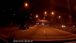 my dashcam - tow truck dragging vehicle with no tyres