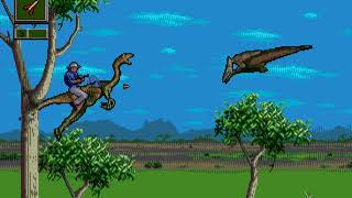 Jurassic Park: Rampage Edition (Genesis) Full Longplay (Grant)