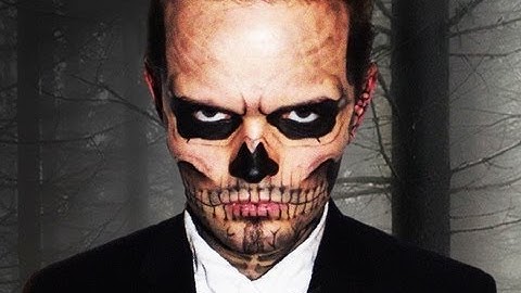 Lady Gaga Skull - Born this Way - Makeup Tutorial! - Zombie Boy