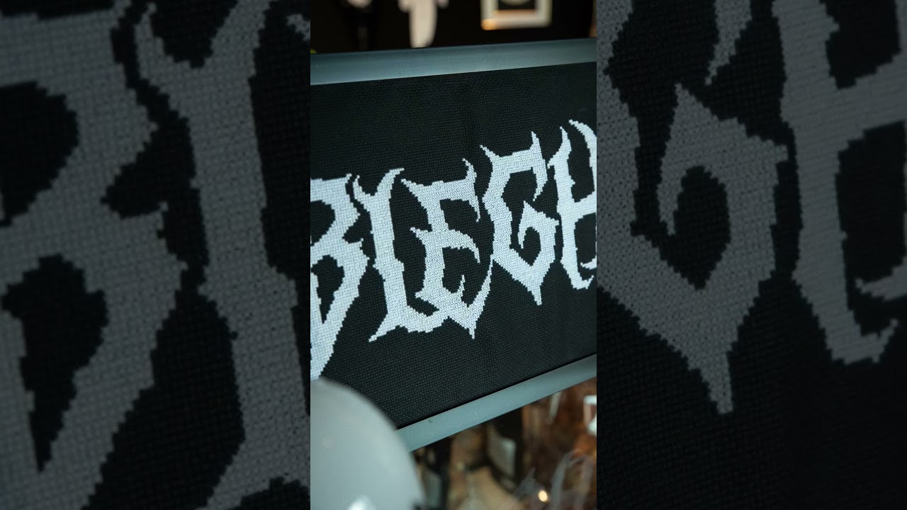 BLEGH pattern available on my Etsy.  Link in bio #xstitch #craft #blegh