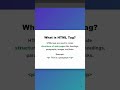 HTML Tags Basics You Must Know! 📌