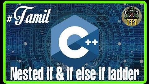 Nested if & if-else ladder statement in C++ | C++ programming language | C++ full course.