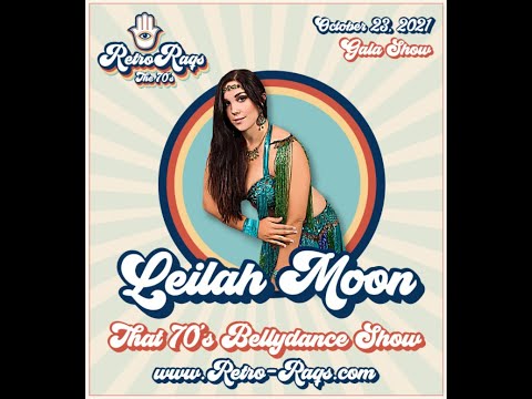 Leilah Moon Belly Dance Naseem Al Bahr Retro Raqs The 70s