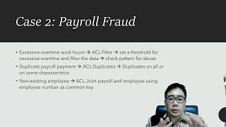 Information Systems Auditing: Fraud Detectiion Techniques using ACL screenshot 4