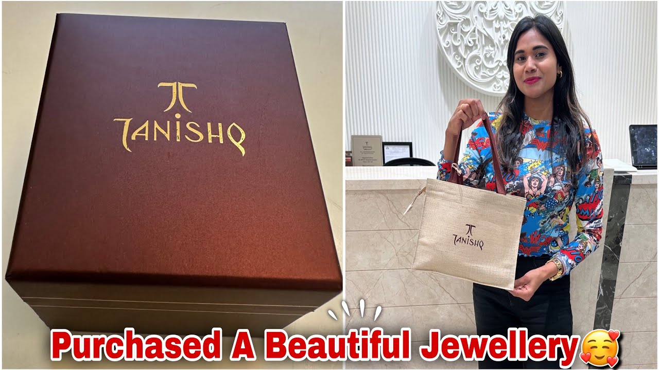 Tanishq Jewellery Shopping & Unboxing With Bill❤️|My Jewellery Collection|Diamond Ring Shopping Vlog