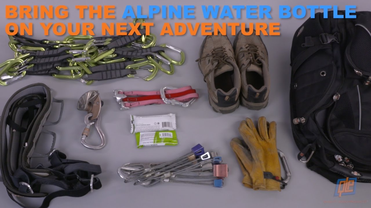 Bring the Alpine Water Bottle on Your Next Adventure