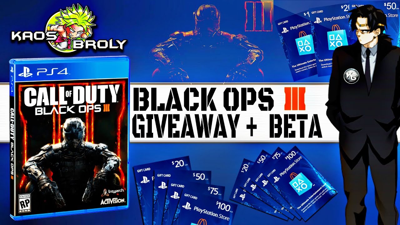Call of Duty: Black Ops 3 + Beta Giveaway!