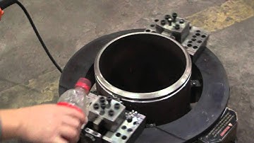 ISD-300 electric split frame pipe beveling machine cold cutting beveler with servo control