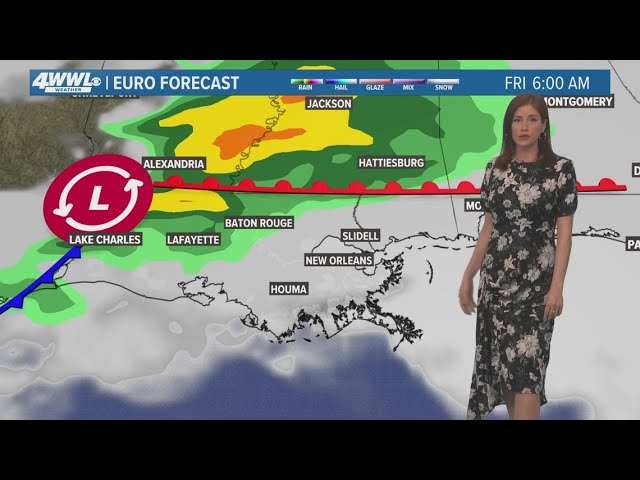New Orleans Weather: Dry and warm midweek, scattered storms return Friday class=