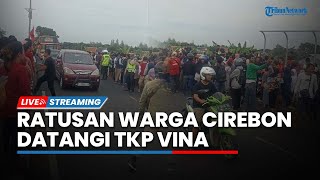 🔴Ratusan Warga Cirebon Gelar Doa Bersama & Tabur Bunga di Jembatan Talun TKP Pembunuhan Vina & Eki