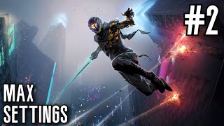 Ghostrunner | Gameplay Walkthrough Part 2 | Level 3 The Climb | MAX Settings | No Commentary
